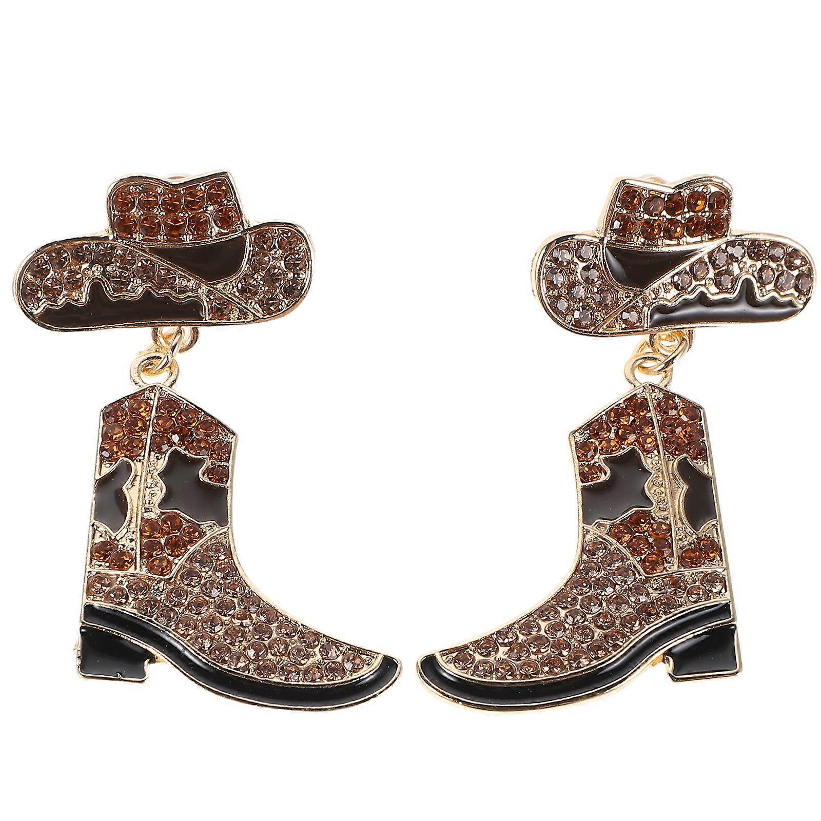 Western Boot Dangle Earrings for Women Boot 1Pair