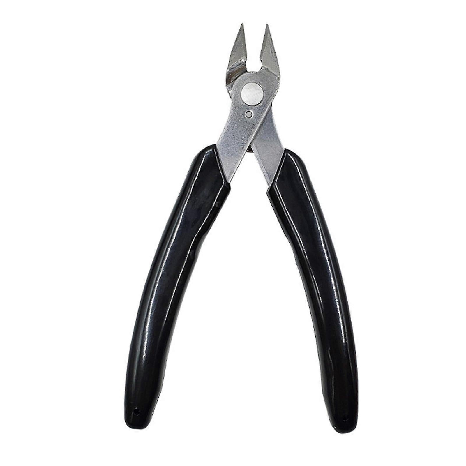 Wire Cutter For Jewelry Making And Electronics, Precision Flush Cutter For Clean, Precise Cuts, Artificial Flowers Black