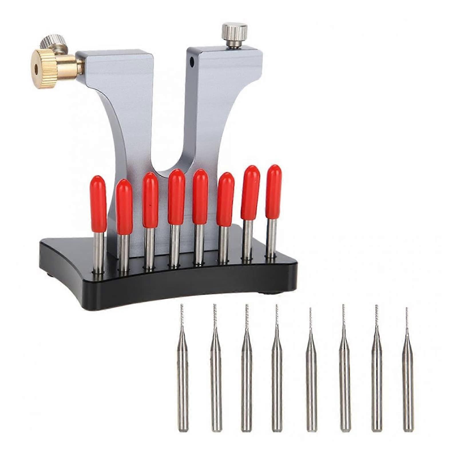 Stainless steel screw extractor with 8 pins for watch