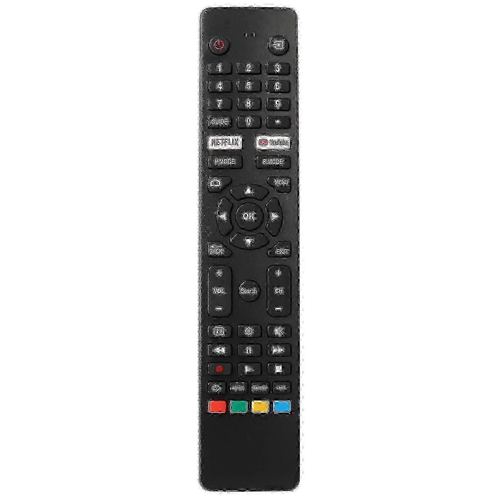 Replacement Remote Control for VEON Polaroid Smart LCD LED TV Without Voice Control Functionality Ready for Direct Use.
