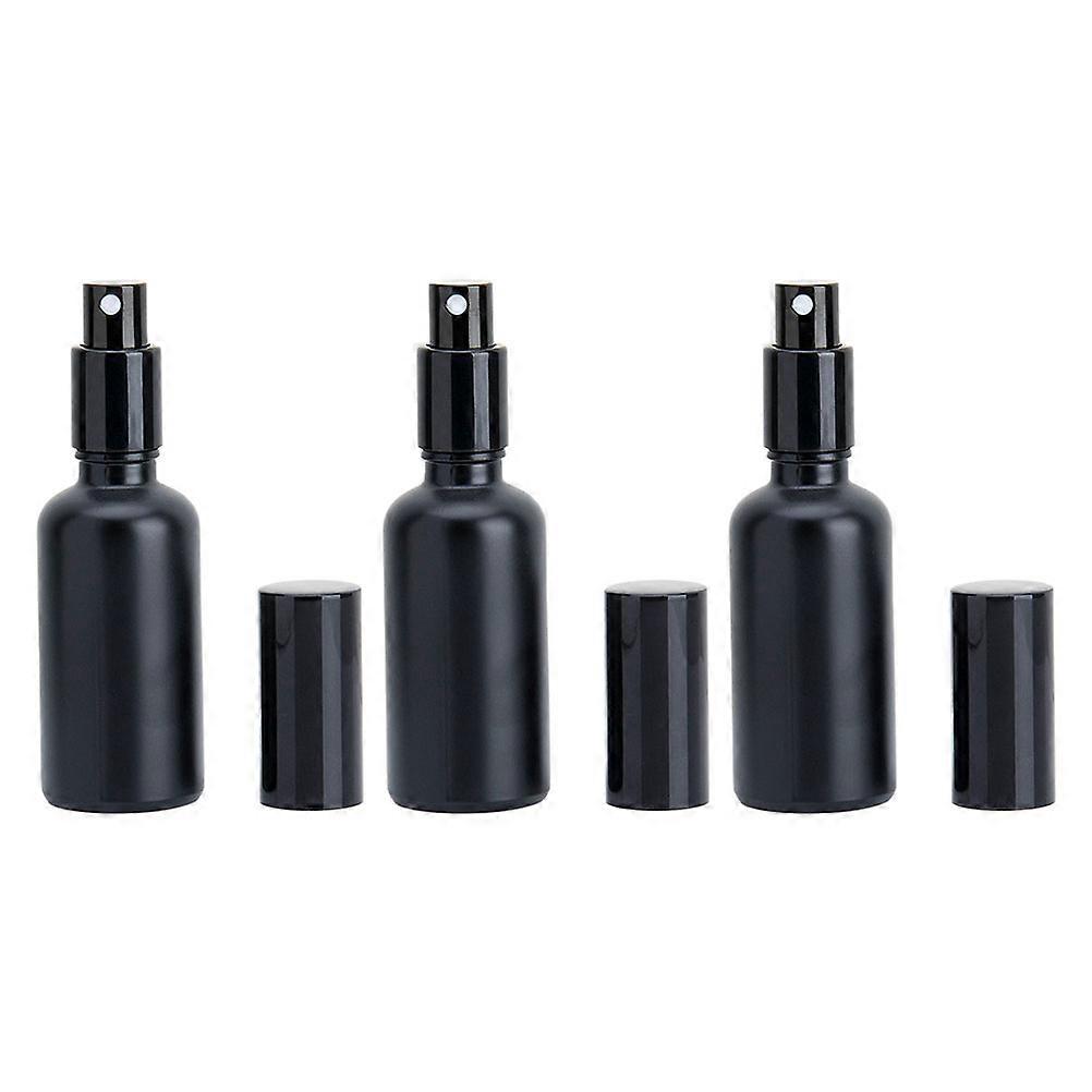 3Pcs Refillable Empty Glass Spray Bottles for Perfume and Cosmetics
