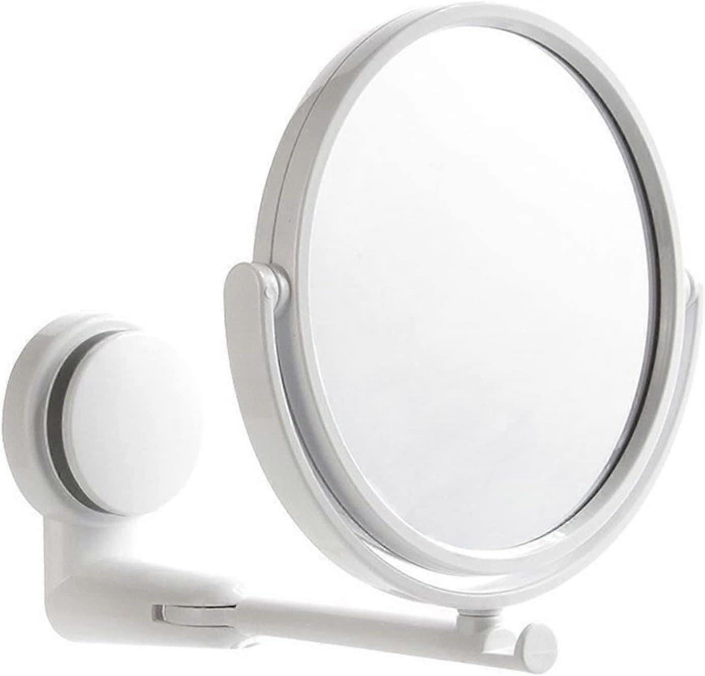 Suction Cup Foldable Cosmetic Mirror Wall Hanging Viscose Makeup Mirror