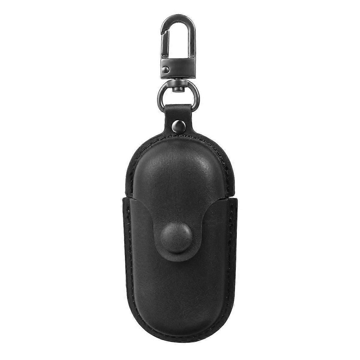 Headphones Protective Case Earphone Storage Organizer Daily Use Black 1Pc