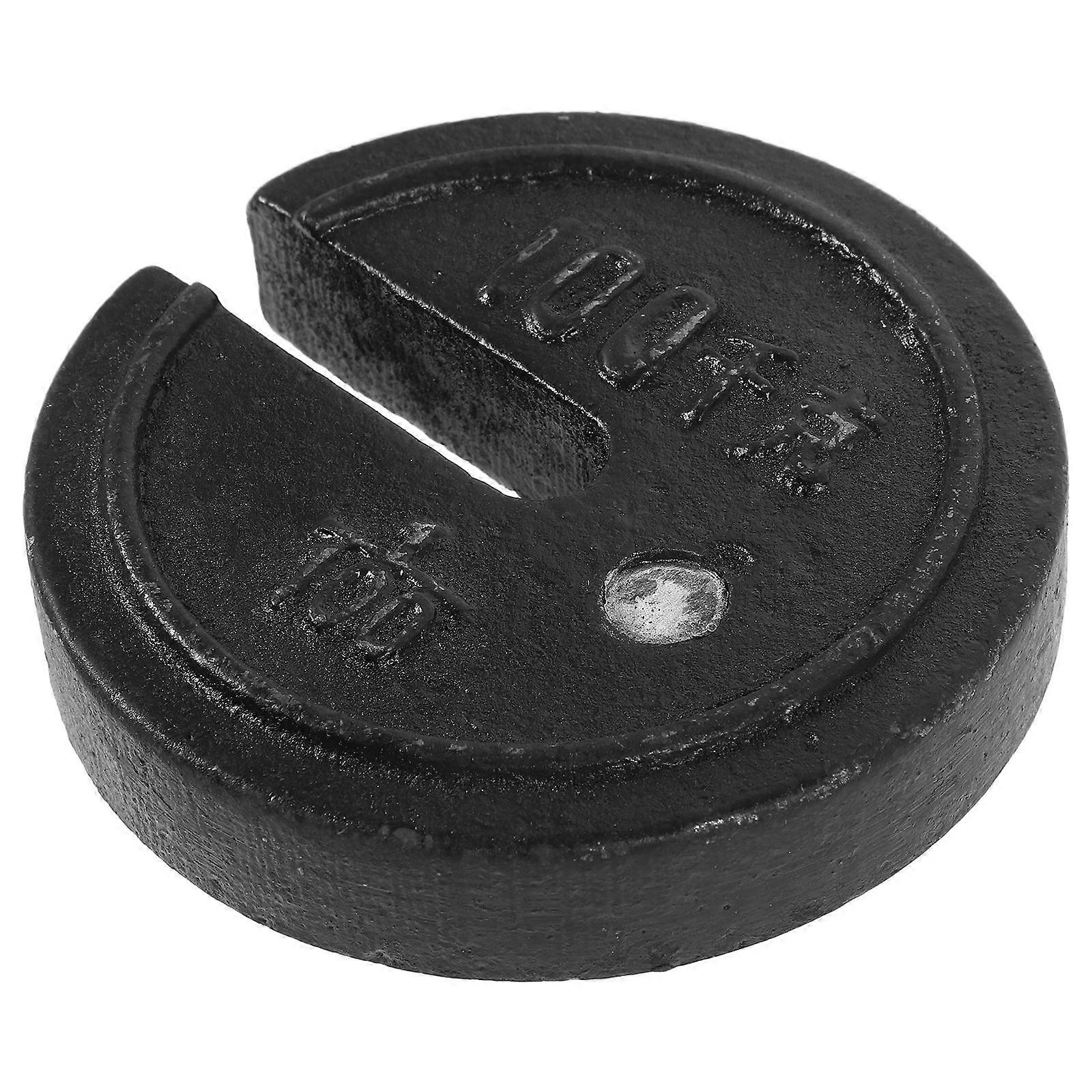 Retro Cast Iron Precision Calibration Weight for Mechanical Scales – Vintage Weighing Tool for Accurate Measurement Tasks