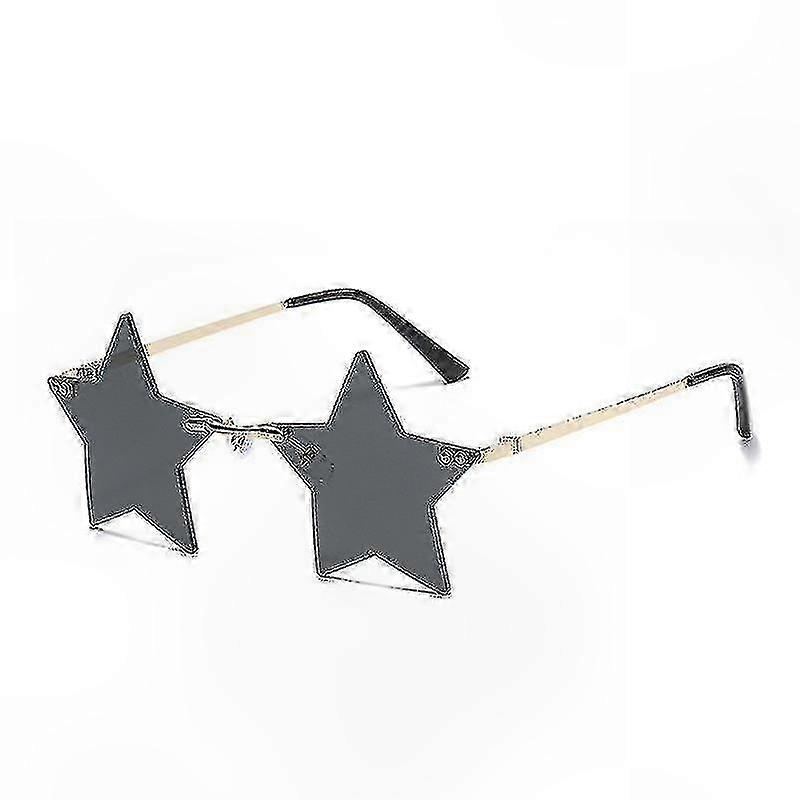 Lunettes de vue à la mode en forme d’étoile pour les fêtes et les événements - Lunettes unisexes au design unique