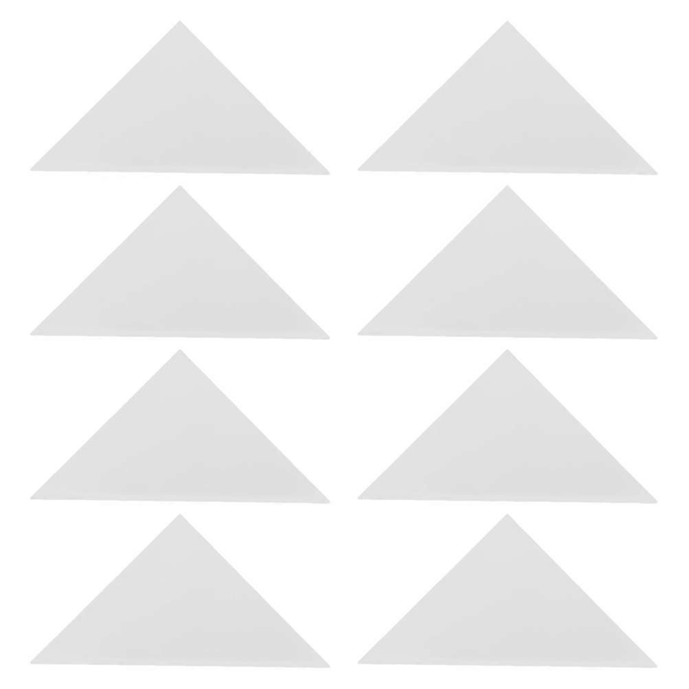Desktop Corner Protector Triangle Shape Foosball Table Accessories Easy to Clean Protective Cover for Office 8Pcs