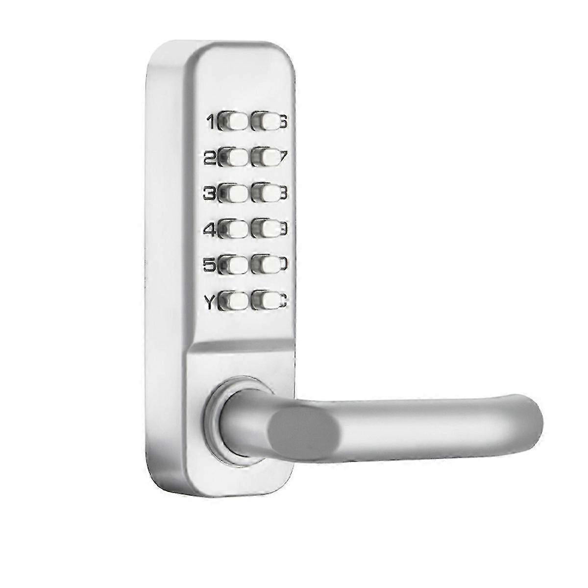 Mechanical Keyless Entry Lock, Digital Door Lock, Zinc Alloy