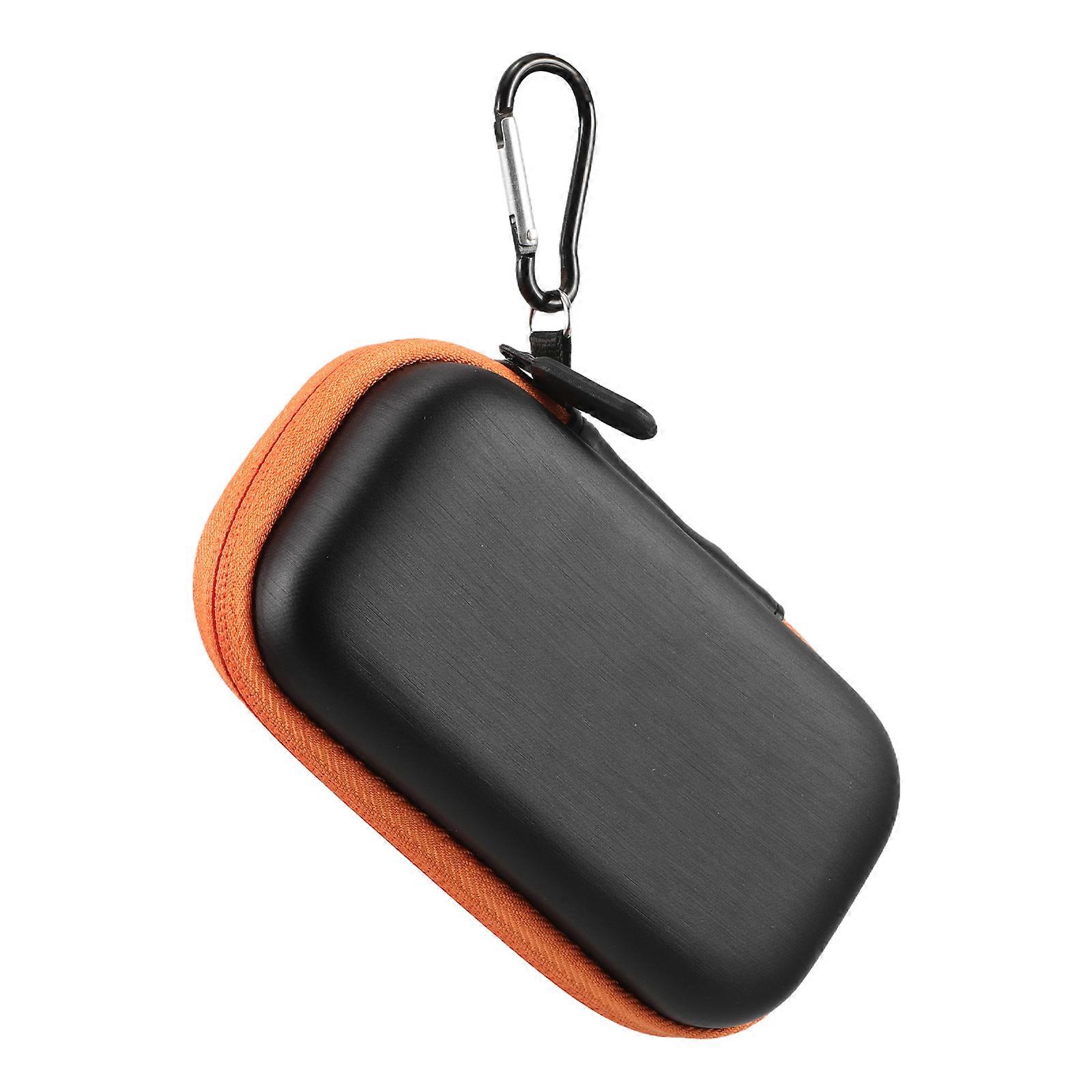 Portable Hard Drive Case Protector For Digital Devices Storage 13.50X8.00X4.00CM PU Material Cable Organization 1Pack