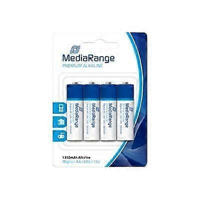 MediaRange Premium - 4 piles alcalines AA