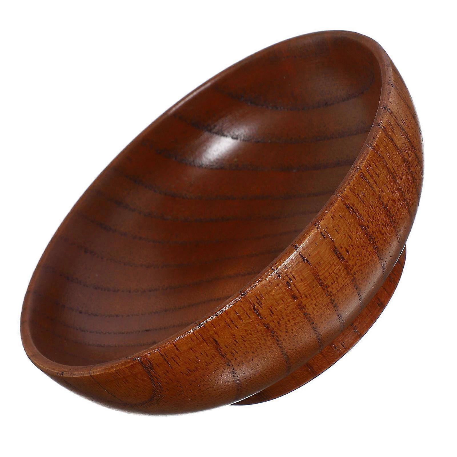 Wooden Round Dip Bowl for Condiments, Desserts & Sauces – Lightweight Serving Dish for Nuts, Fruits & More, Ideal for Home & Commercial Use