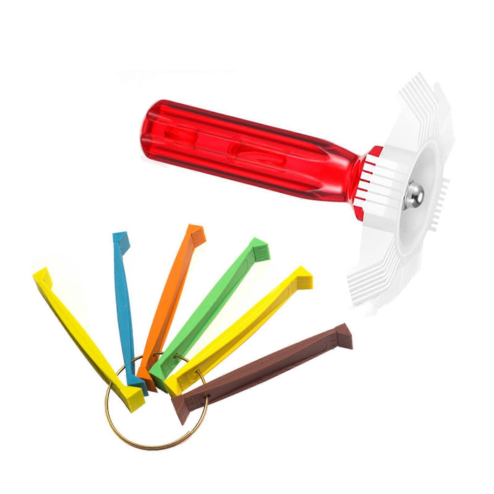Floss cleaner tool set, air conditioner smoothing iron, floss brush set, for home and office