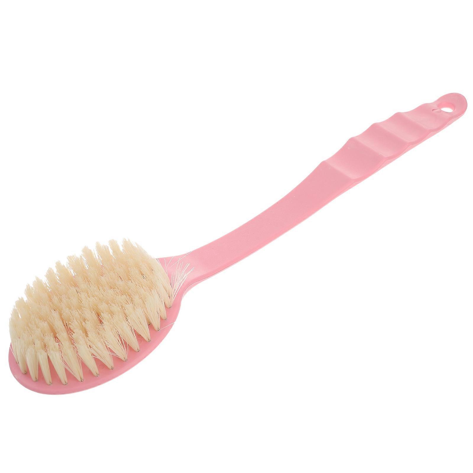 Here's a refined product description for the **Long Handle Curved Bath Body Brush** that highlights its key features and benefits:
### **Long