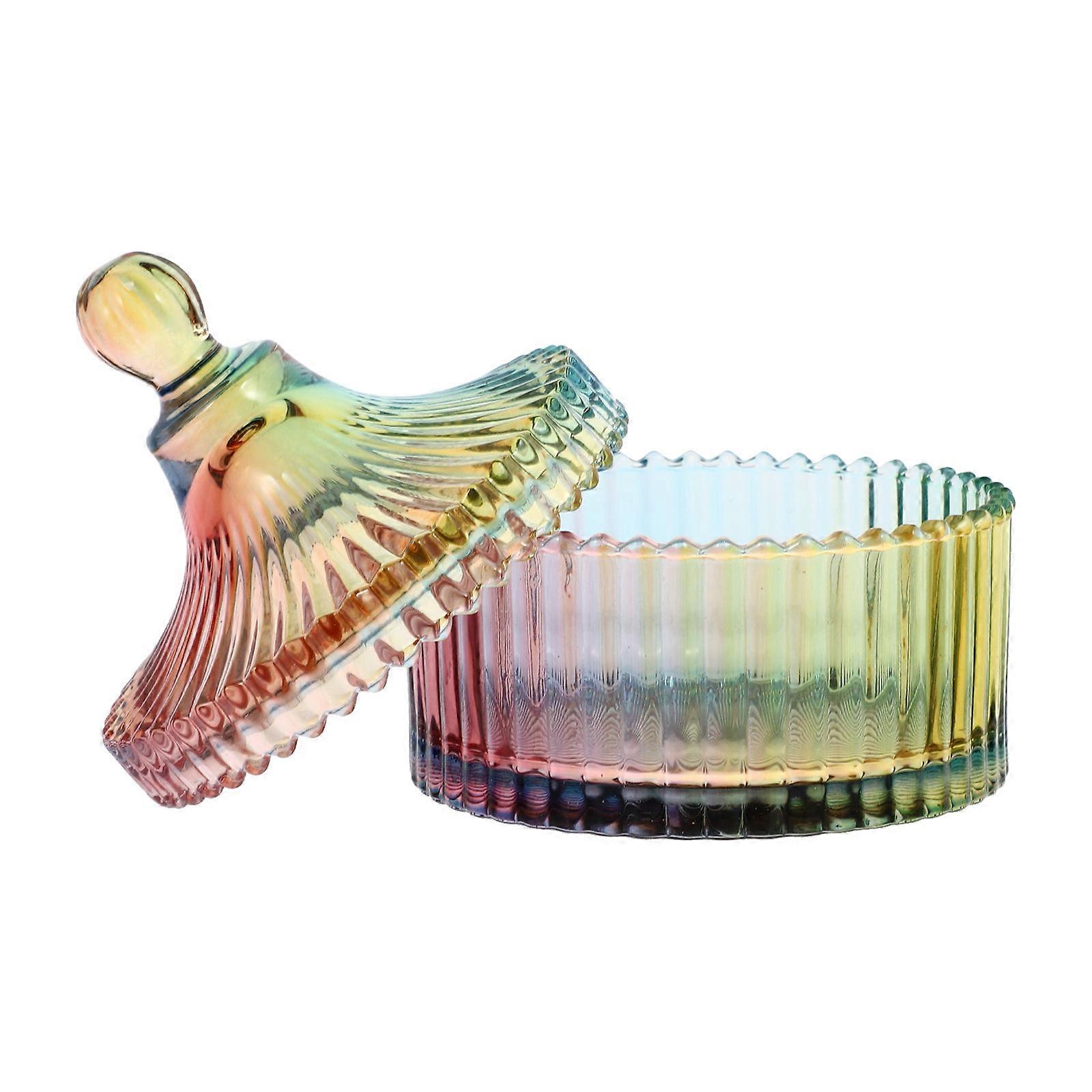 Masteelf Candy Jar for Wedding Party 1 Set Delicate Storage Can with Sealing Lid
