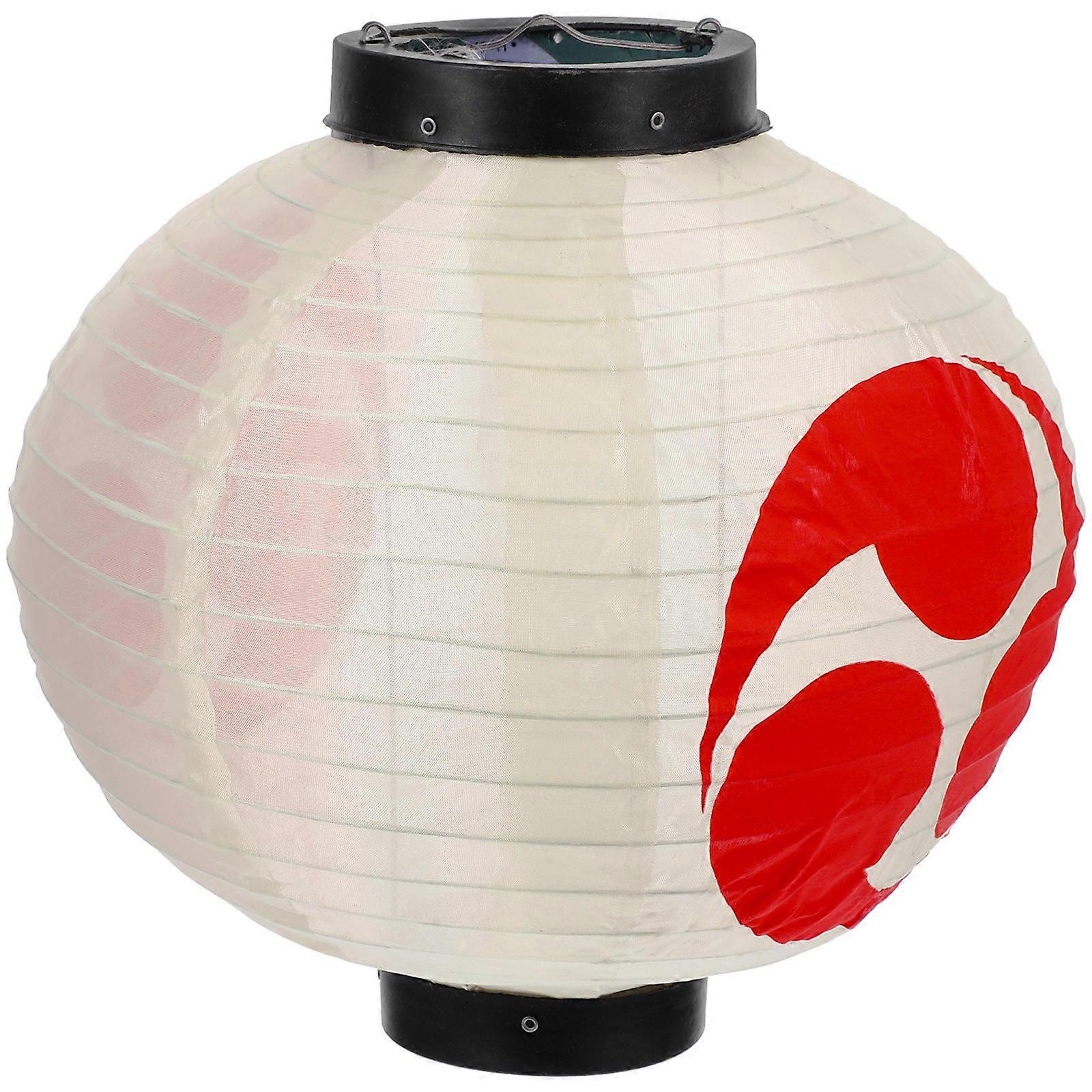 Japanese Style Hanging Lantern Outdoor Restaurant Lantern Decor For Festive Atmosphere Multi Color 1Pcs