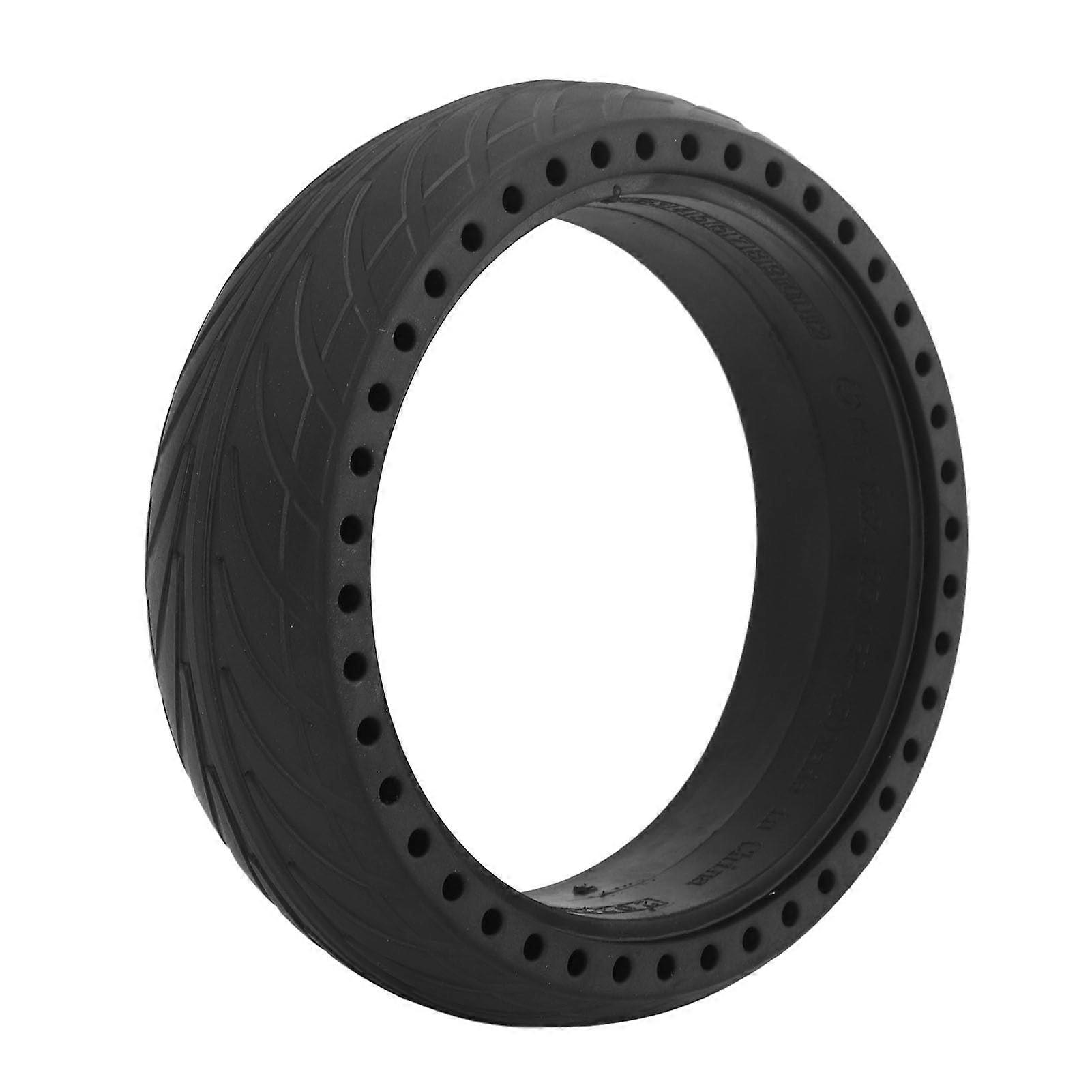 Honeycomb Tire 8 X 2.125 Inflation-Free Solid Tire with Shock Absorption for ES1 ES2 ES3 ES4 Excellent Grip