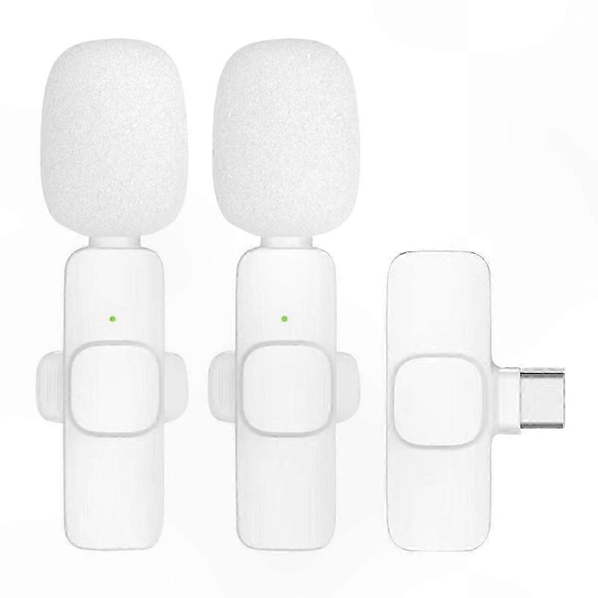 Wireless Bluetooth Lavalier Microphone for Type C Devices