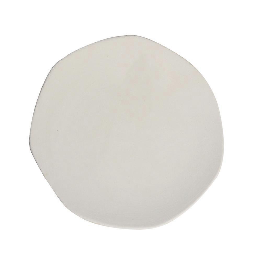 Elegant Ceramic Jewelry Container Tray For Desktop Accessories Suitable For Home Decoration 14X14X2Cm 1Pc