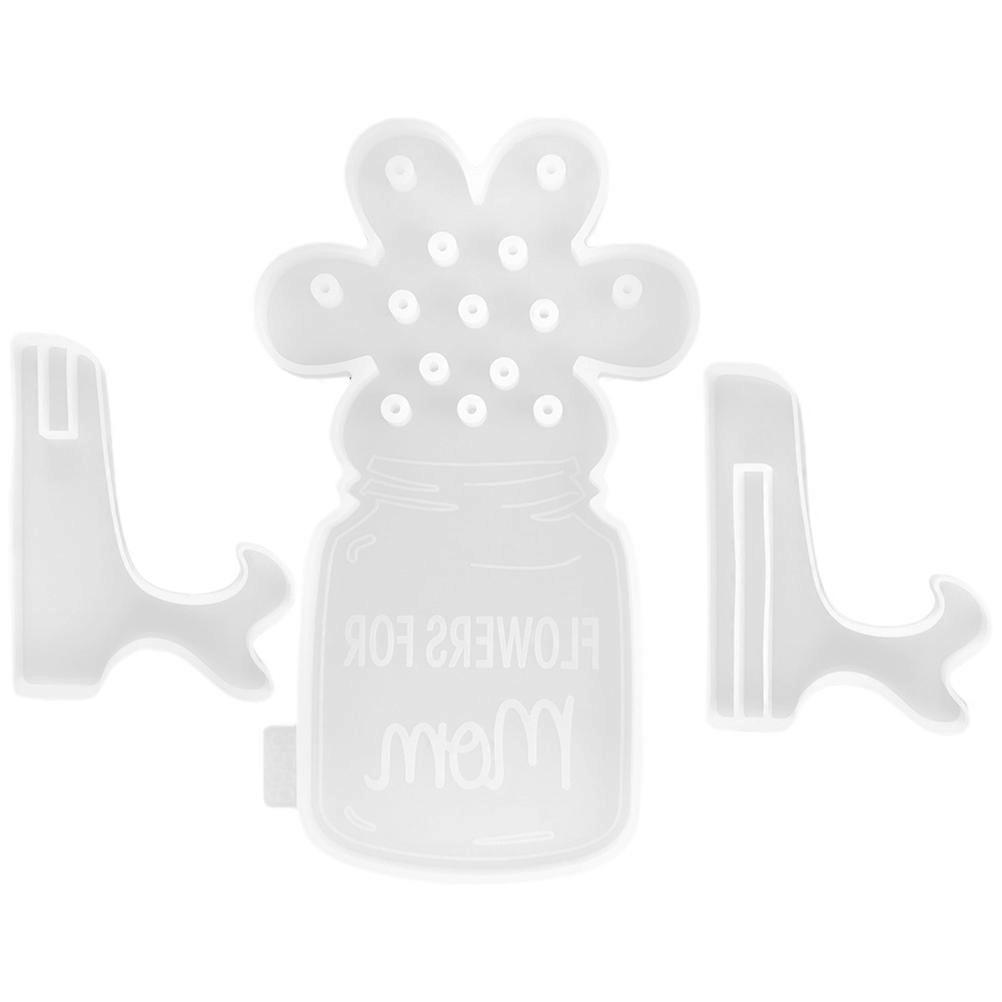 Practical Design Flower Stand Molds Silicone Dry Flower Holder For Thanksgiving 18X10.8Cm 1 Set