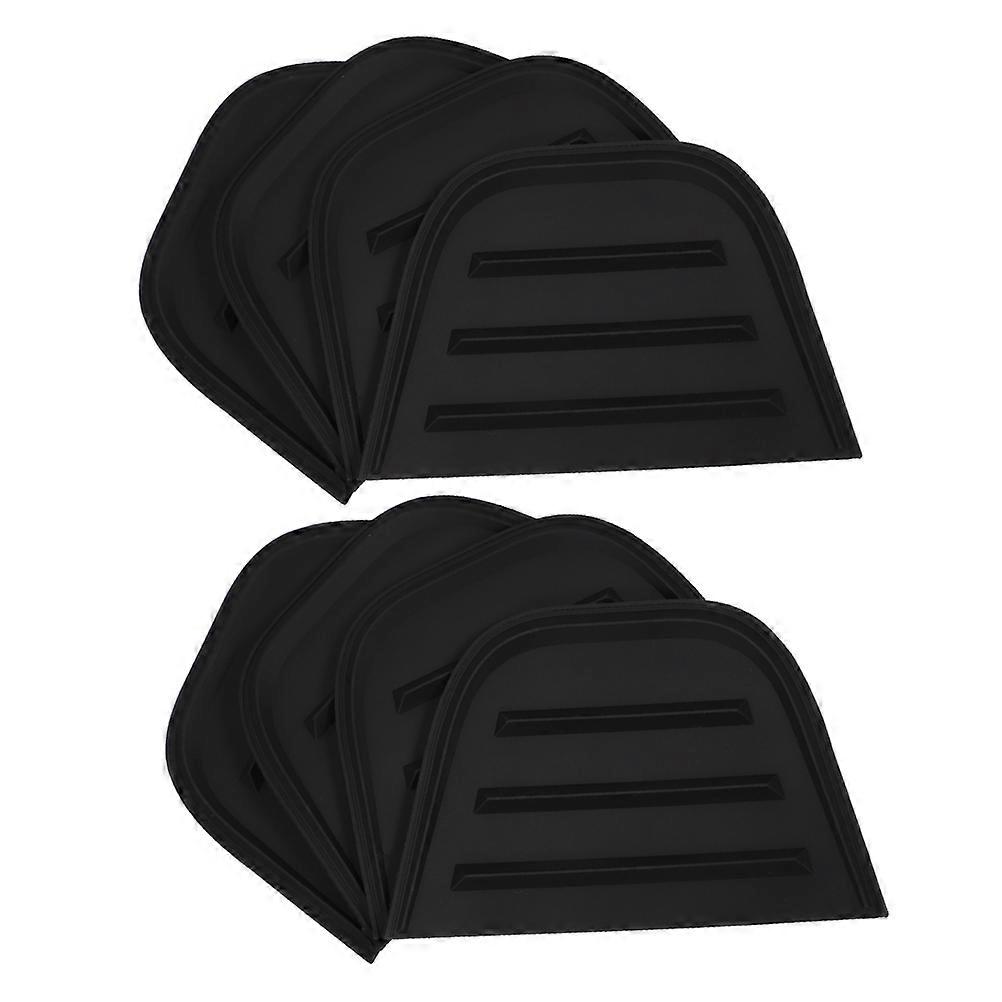 8pcs PVC Luggage Corner Protectors Durable Edge Guards for Suitcases & Travel Boxes Easy Installation & Robust Design for Protection