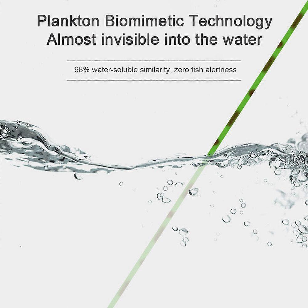 Ceis Senar Pancing Fluorokarbon 500M, Senar Pancing Spod Tidak Terlihat Bionik Filamen Tali Ikan Speckle Nilon Ikan Karper