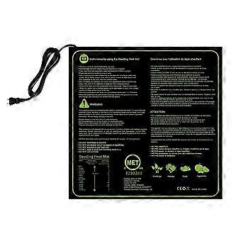 Semi di piante Riscaldamento Pad Forniture da giardino Durevoli Roditori neri PVC 4 Modelli di spina Aracnidi impermeabili Rettili portatili