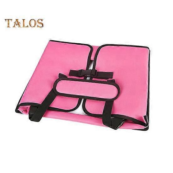 儿童旅行托盘，适用于汽车座椅飞机幼儿可折叠膝上托盘，带水瓶架网袋，用于旅行活动公路旅行