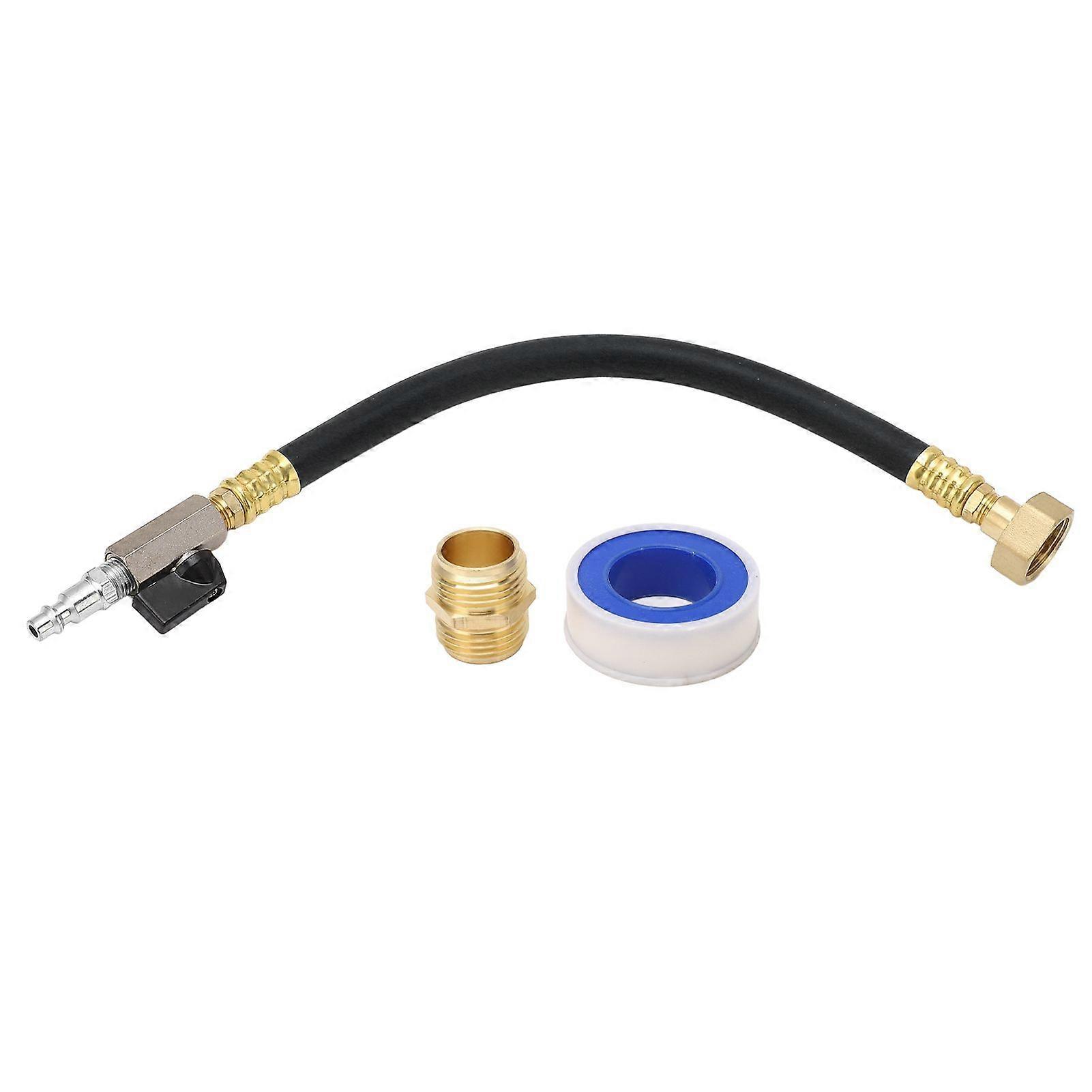 rv boat camper winterizing kit with 3/4in garden hose plug