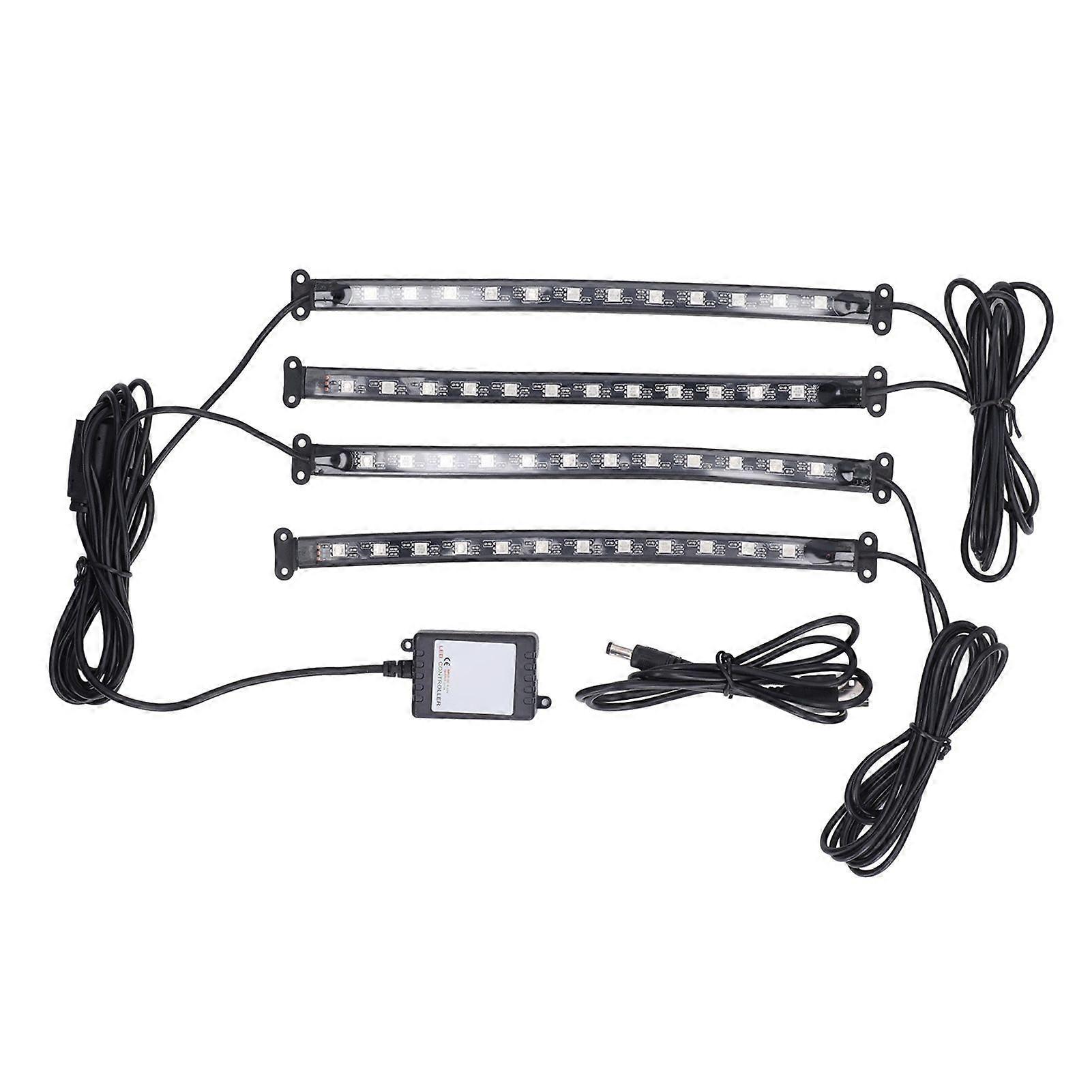 12V car LED lights with app control and 180 wide angle