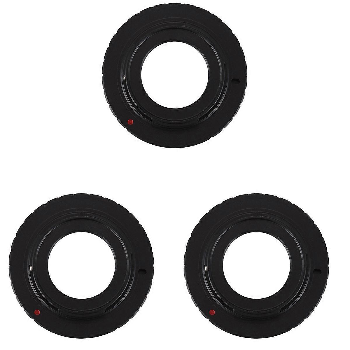 3X Black 16mm C-Mount Cine Movie Lens for 1 Mount J1 V1 J2 V2 J3 V3 J4 Camera Lens Adapter Ring C-N1