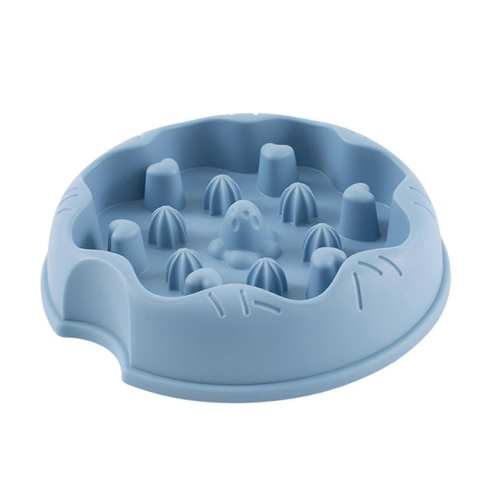 Slow Feed Cat Bowl – Anti-Choke Design for Cats and Dogs | Interactive Non-Slip Feeding Dish for Pets