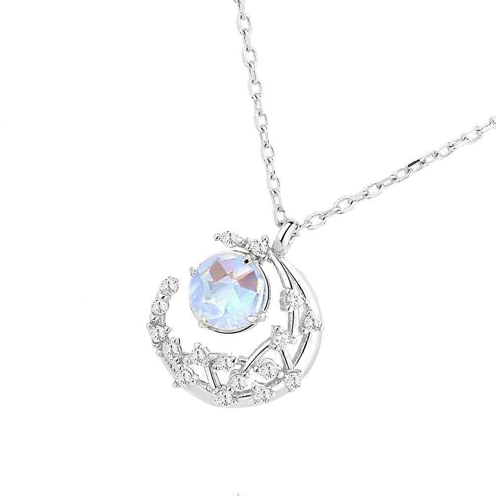 Modern Moon Necklace, Durable and Comfortable Hand Feel, Suitable for All-Day Use