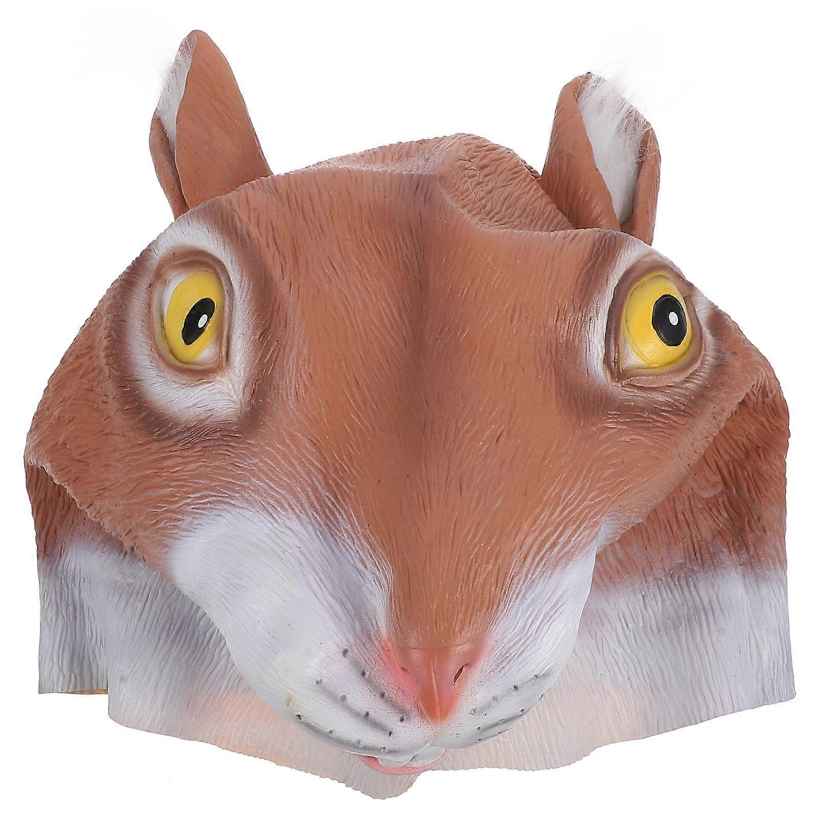 One-Size Squirrel Mask for Halloween and Themed Social Gatherings