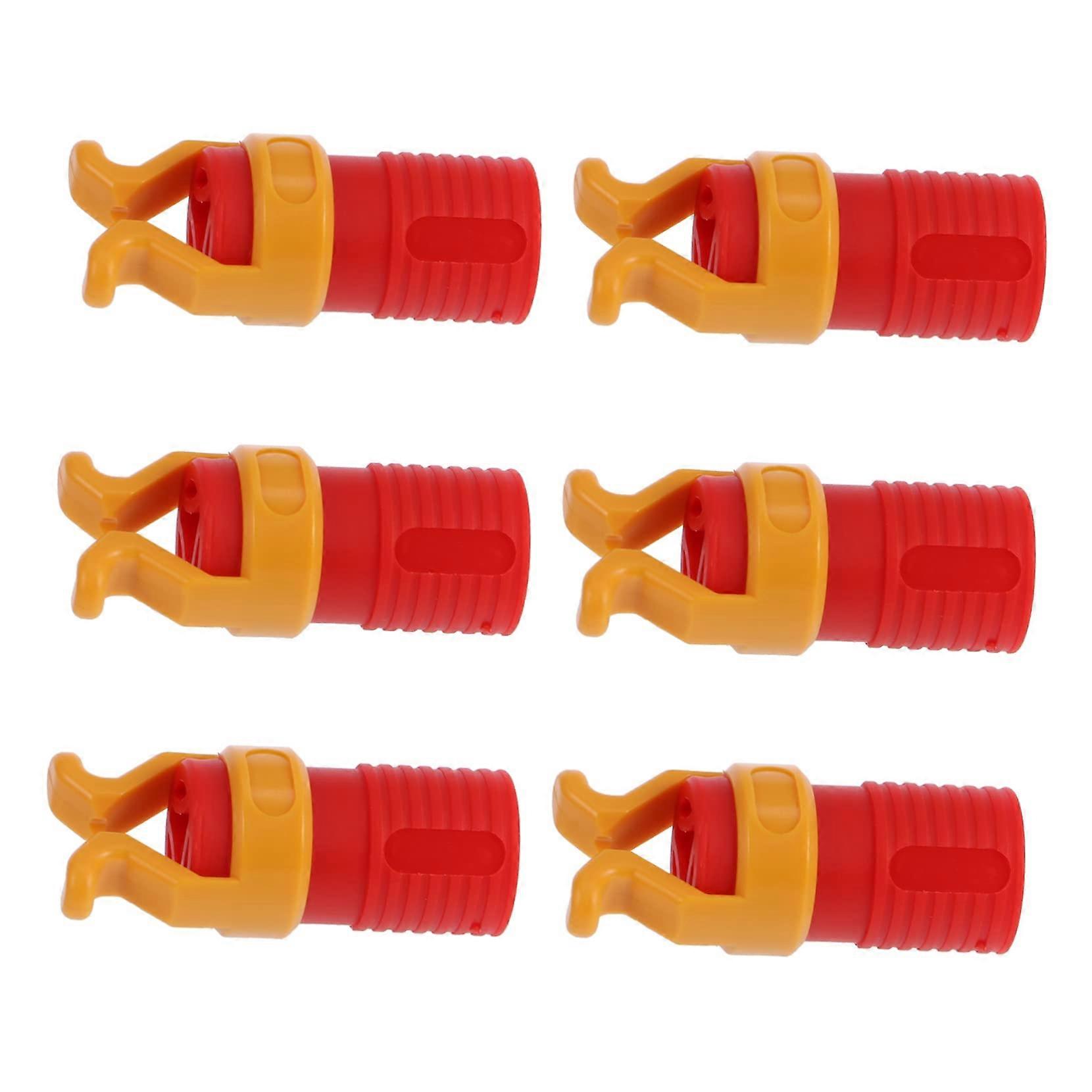 Screw Fixing Sleeves 6-Pack ABS Screw Holders for Woodworking Ergonomic Design Durable and Lightweight Construction