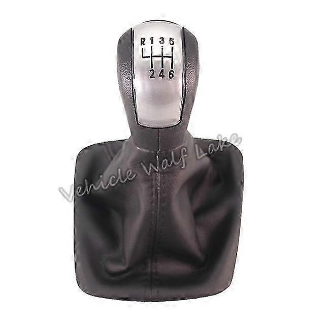 For Skoda Octavia A5 MK2 1Z5 Sedan & Combi 2004 2005 2006 2007 2008 Car 5/6 Speed Gear Stick Shift Knob With Leather Boot 2025