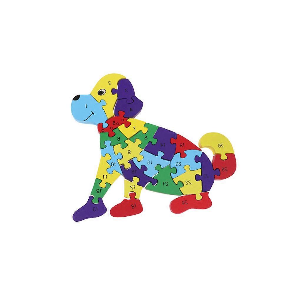 Animal Figures Puzzle Toy Designed For Number Recognition And Child Playtime 25*23*3cm 1 Set
