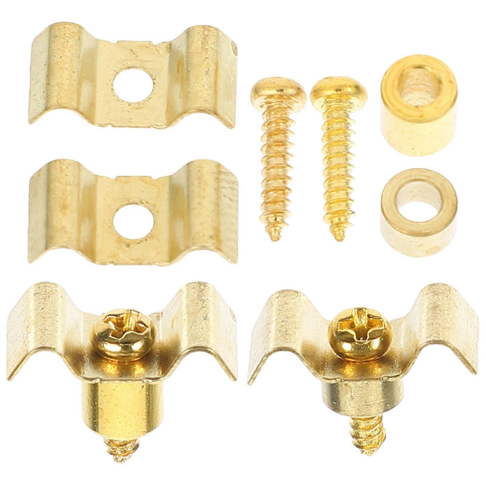 Electric Guitar Head String Buckle 4 Sets Ideal For Electric Guitar Learners Protect Strings And Retain String Effectively