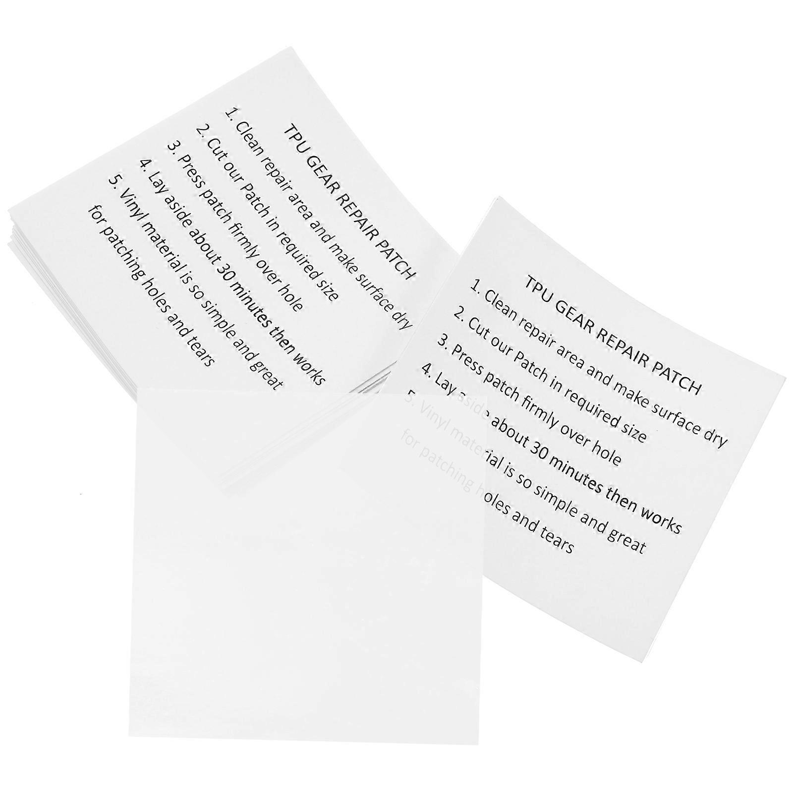 10PCS Self Adhesive Pool Repair Patches Plastic Repair Patch Swim Ring Patches