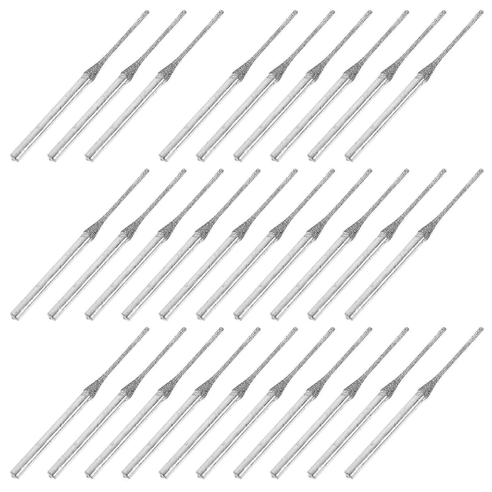 30pcs Diamond Drill Grinding Bits Replacement for Jade and Diamond Drill Bits