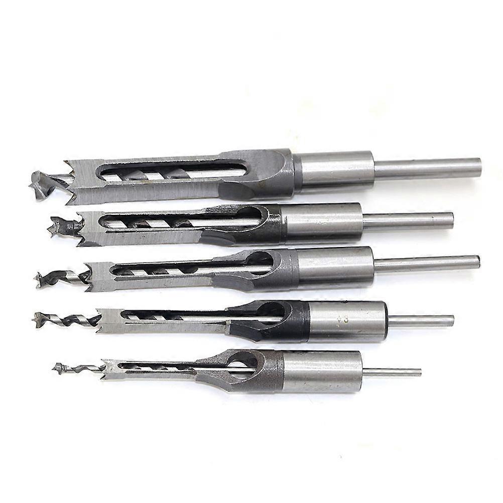 Woodworking Hinge Drill Bit Tool 10mm Square Shape Silver 1Pack Ideal For Cabinet Making