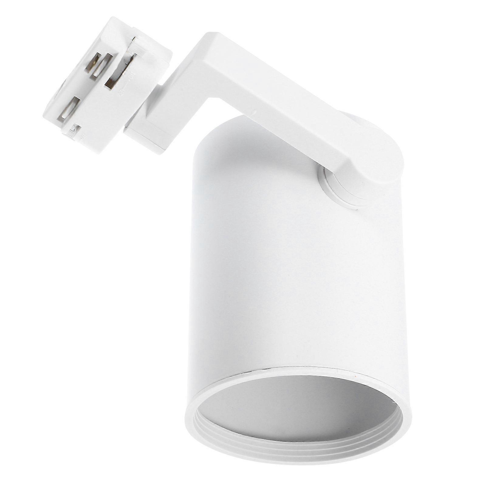 Durable Iron Lamp Bracket for Light with E27 Base White 4.72 Inch