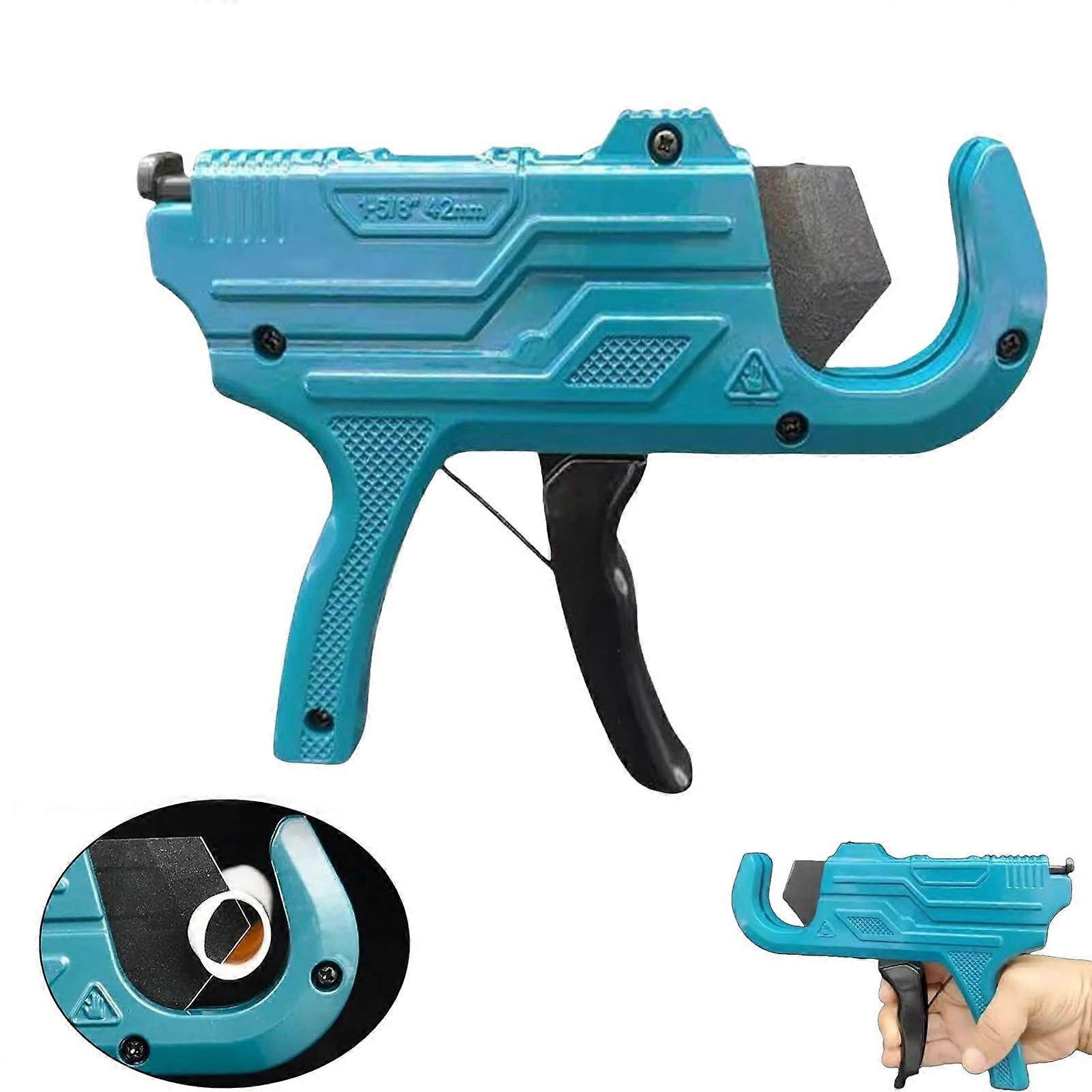 PVC Pipe Cutter, HeavyDuty Ratchet Cutter, Up to 15/8', Onehand Operated