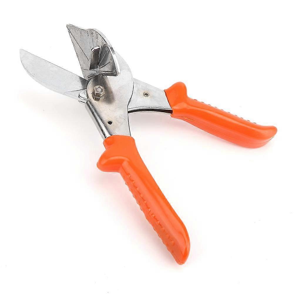 45 Steel Angle Scissors, 45135 Degree MultiAngle Mitre Cutter, 100mm Blade Length, for Cutting Softwood, PVC Pipe