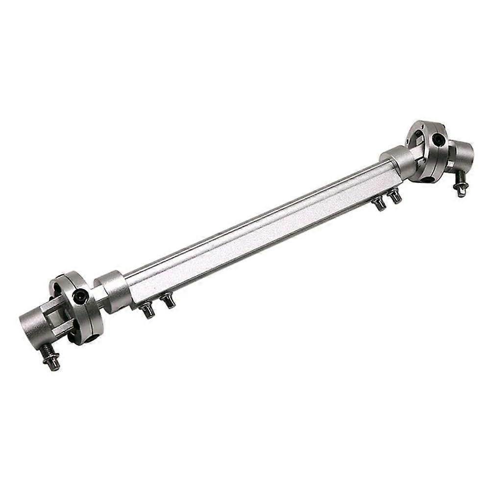 Kaliteli Çift Tekme Davul Pedalı Bağlantısı, Tahrik Mili Kolu, Yedek Parçalar, Dönebilen Alüminyum Gümüş Biyel