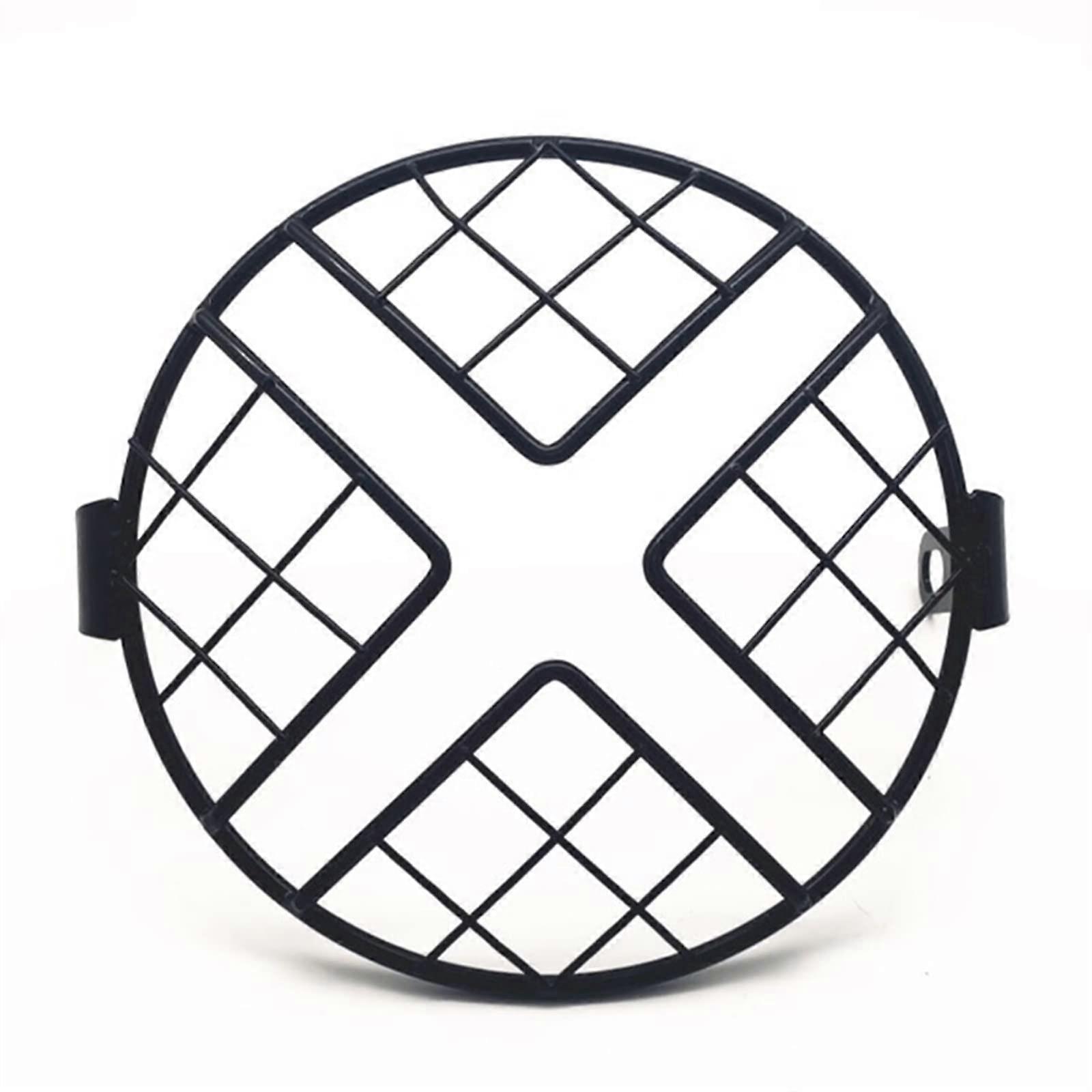 Motorbike Front Headlights Protection Grill Cover, Compatible with Most Models, Durable Material, Easy Installation