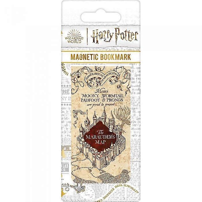 ハリーポッターマローダーズマップ磁気ブックマーク