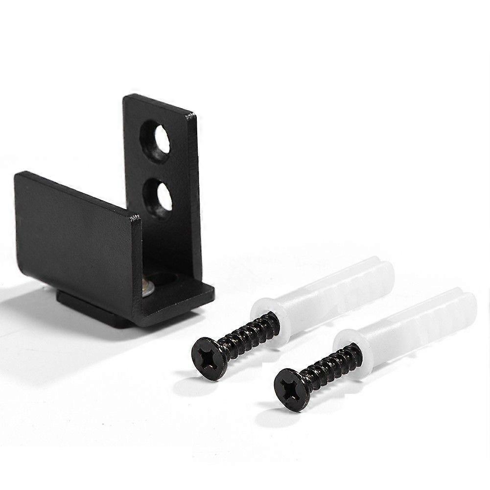 Black metal bottom guide type Barn Door for