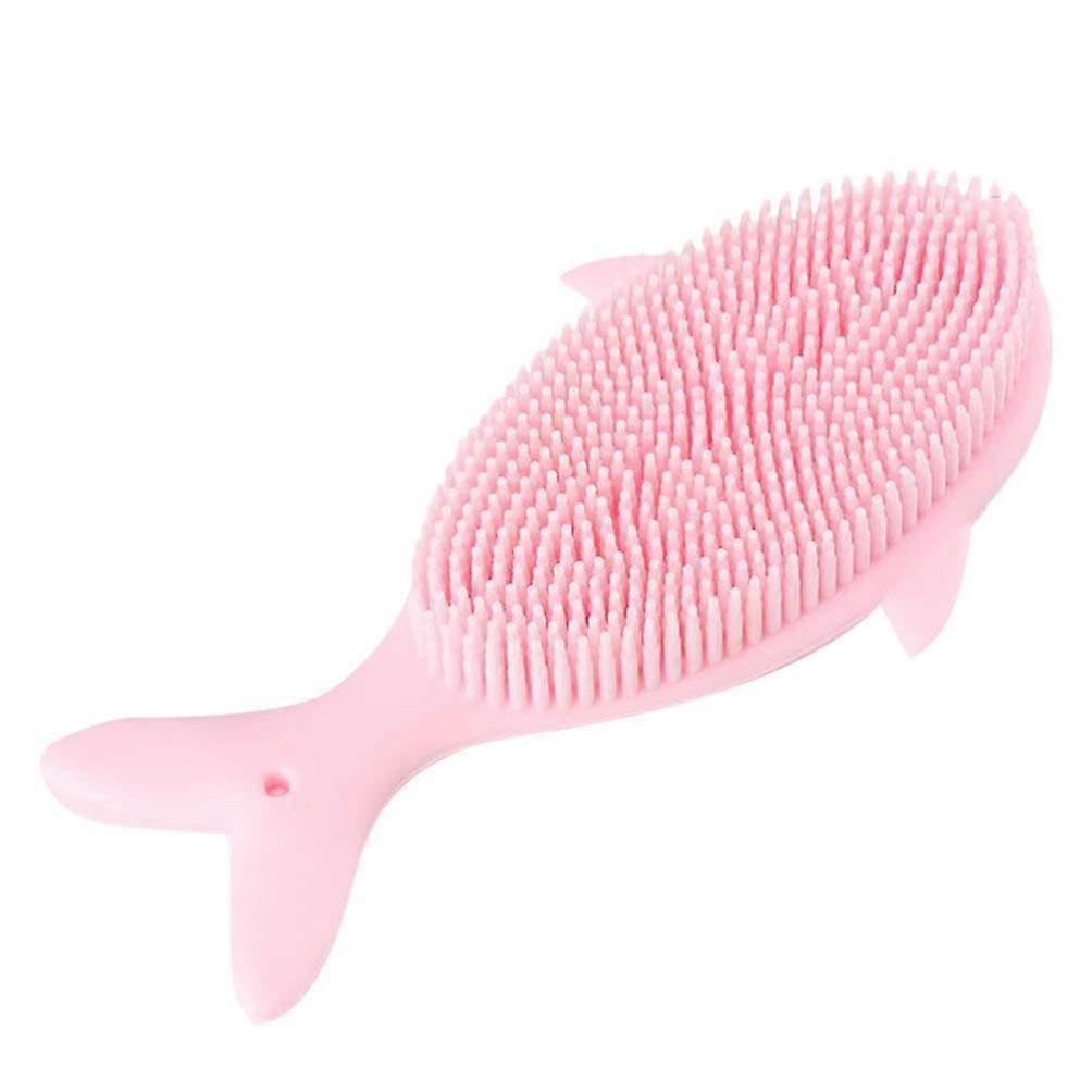 Bathing Shower Brush Silicone For Kids Exfoliating Massaging
