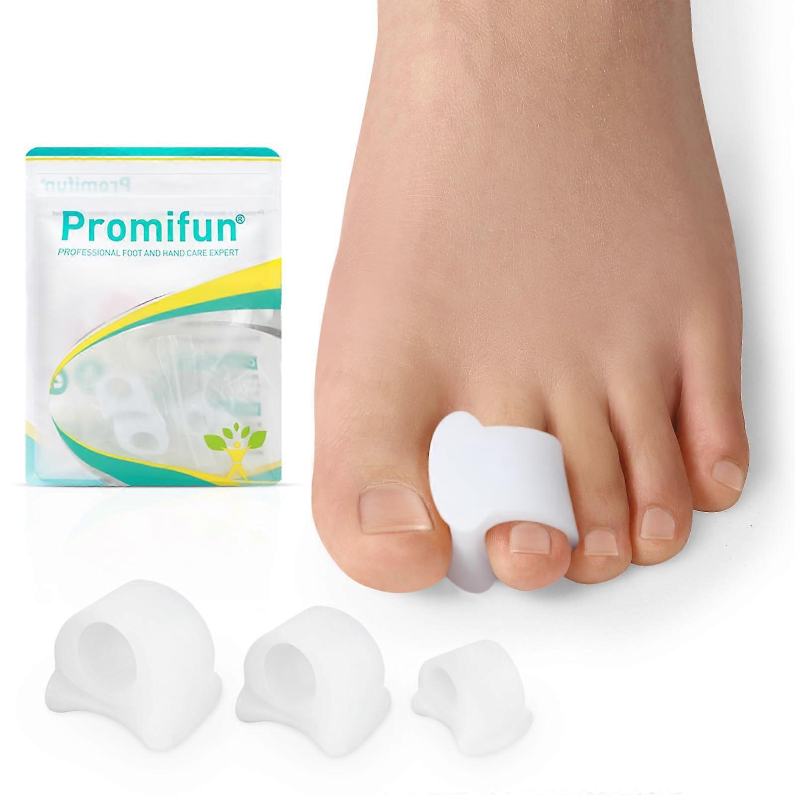 10Pack Silicone Toe Spacers for Bunion Relief and Toe Alignment