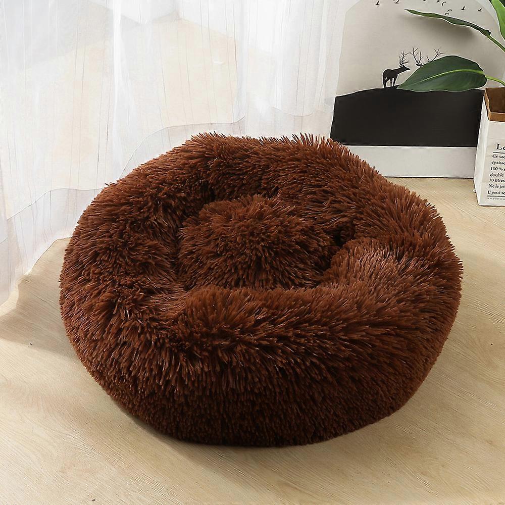 Soft Plush Round Pet Bed Cat Soft Bed Cat Bed for Cats Small Dogs