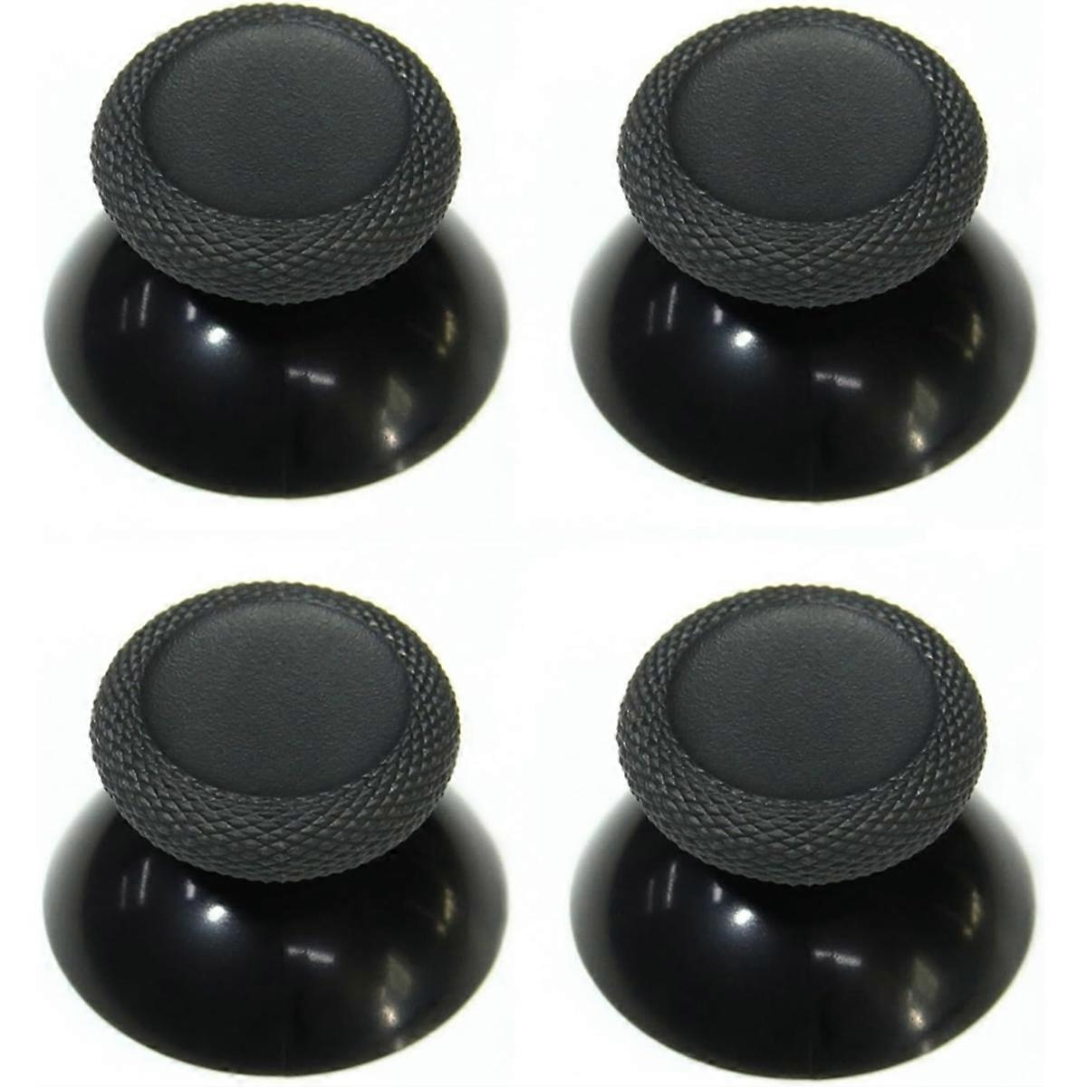 Thumb Sticks for 3 Controller, Black Replacement Thumbsticks for 2 Left Right Controllers